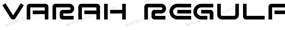 Varah Regular字体转换